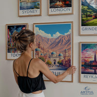 Kabul Poster - Afghanistan Wall Art
