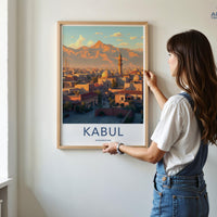 Kabul Poster - Afghanistan Wall Art