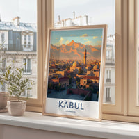 Kabul Poster - Afghanistan Wall Art