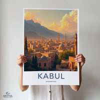 Kabul Poster - Afghanistan Wall Art