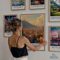 Kabul Poster - Afghanistan Wall Art