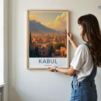 Kabul Poster - Afghanistan Wall Art