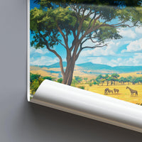 Kafue National Park Poster