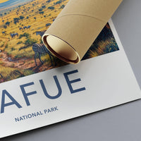 Kafue National Park Poster