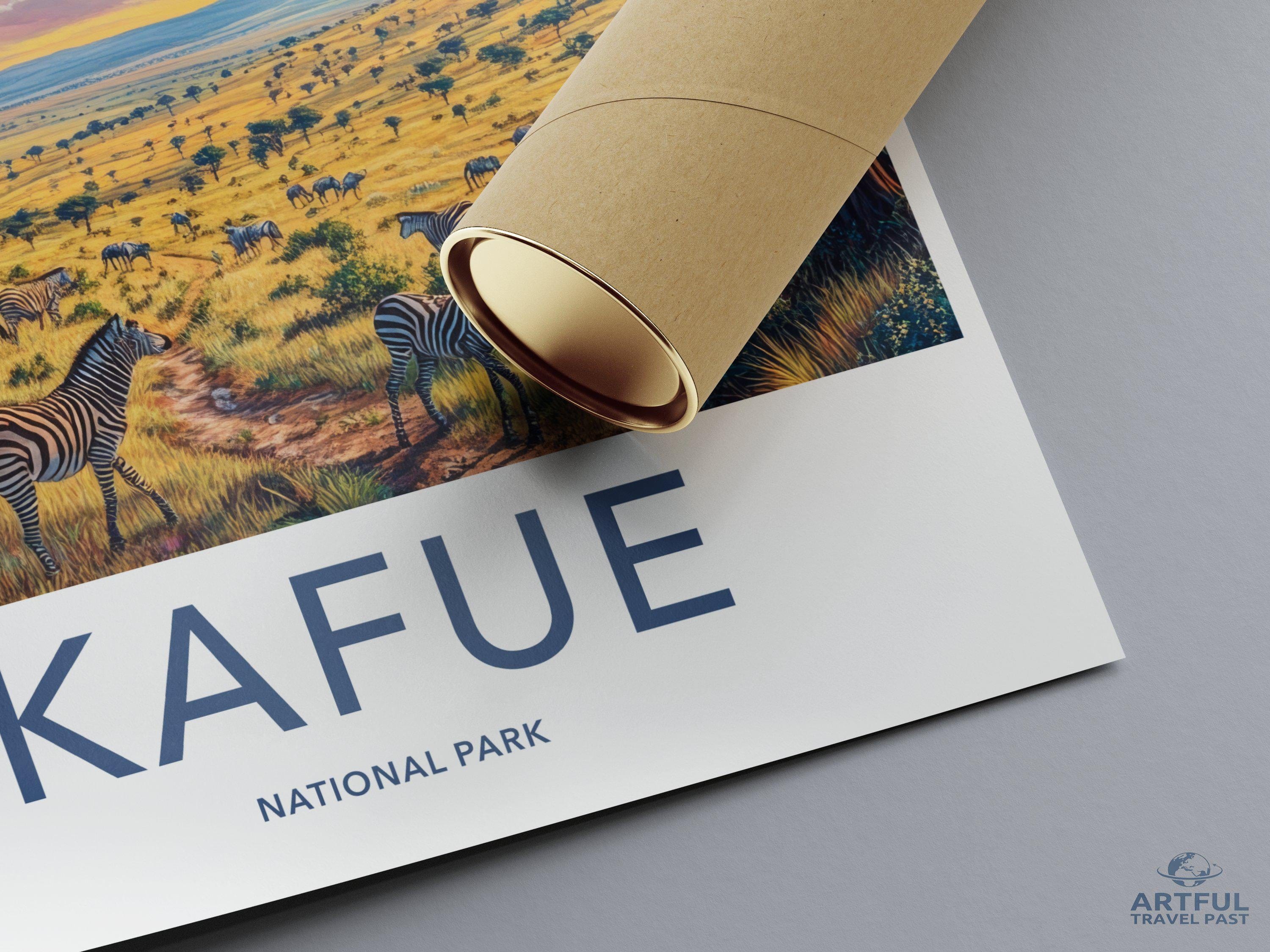 Kafue National Park Poster