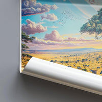 Kafue National Park Poster