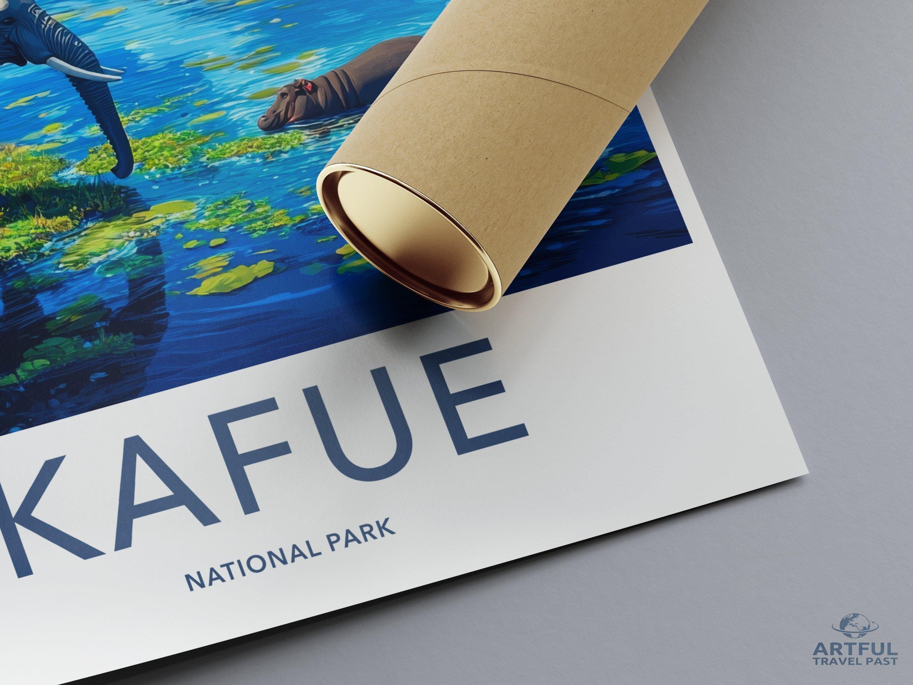 Kafue National Park Poster | Zambia Wall Art