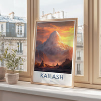 Kailash Poster - India Wall Art