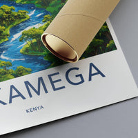 Kakamega Poster | Kenya Wall Art | Africa Nature Decor