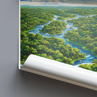 Kakamega Poster | Kenya Wall Art | Africa Nature Decor