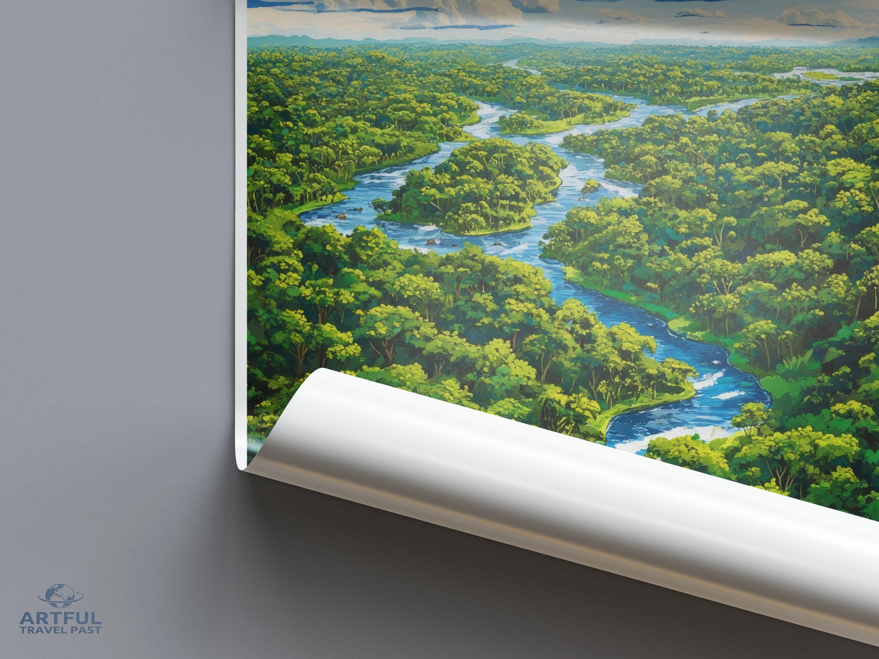 Kakamega Poster | Kenya Wall Art | Africa Nature Decor