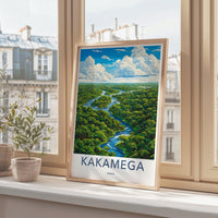 Kakamega Poster | Kenya Wall Art | Africa Nature Decor