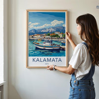 Kalamata Poster - Greece Wall Art