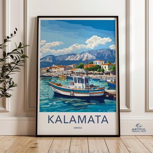 Kalamata Poster - Greece Wall Art