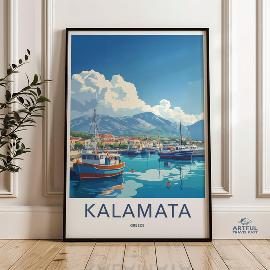 Kalamata Poster - Greece Wall Art