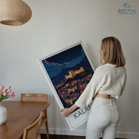Kalamata Poster | Greece Wall Art | Balkans Decor
