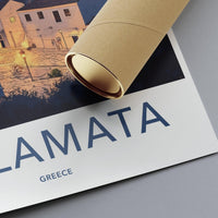 Kalamata Poster | Greece Wall Art | Europe Decor
