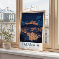 Kalamata Poster | Greece Wall Art | Europe Decor