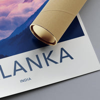Kalanka Mountain Poster | India Wall Art | Bharat Art