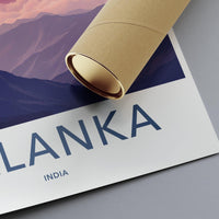 Kalanka Mountain Poster | India Wall Art | Nature Decor