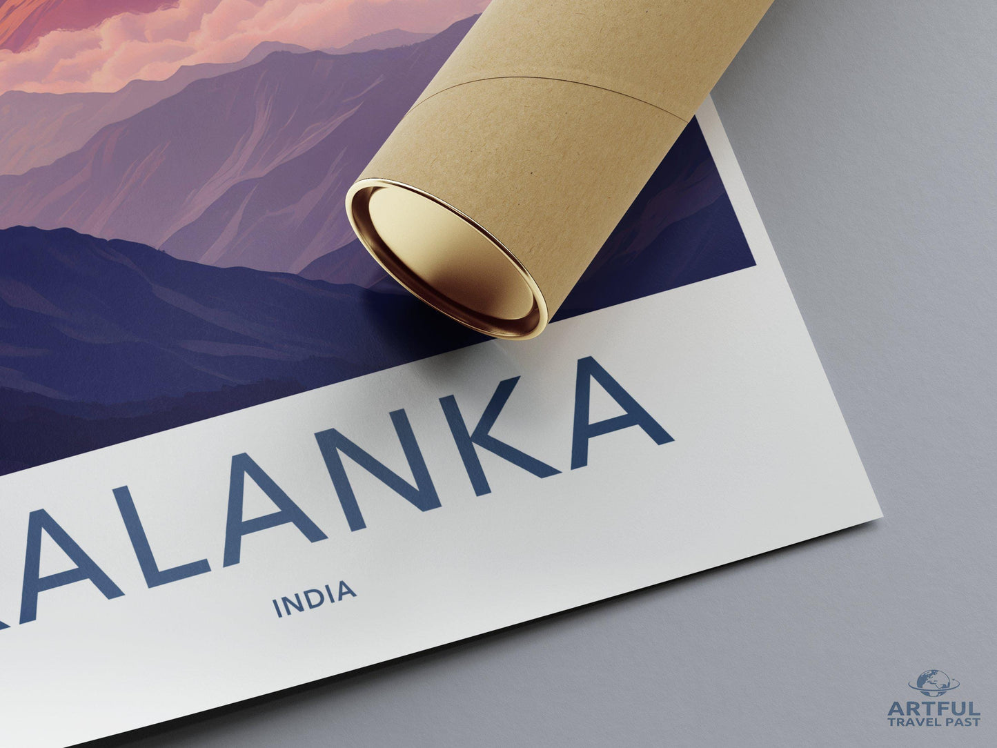 Kalanka Mountain Poster | India Wall Art | Nature Decor