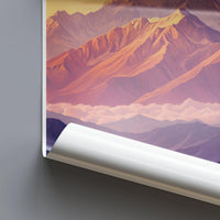 Kalanka Mountain Poster | India Wall Art | Nature Decor