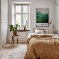 Kalimantan Poster - Indonesia Wall Art
