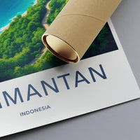 Kalimantan Poster - Indonesia Wall Art