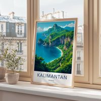 Kalimantan Poster - Indonesia Wall Art