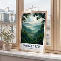 Kalimantan Poster - Indonesia Wall Art
