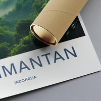 Kalimantan Poster - Indonesia Wall Art
