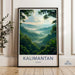 Kalimantan Poster - Indonesia Wall Art