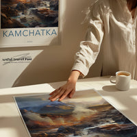 Kamchatka Poster | Russia Wall Art | Eastern Europe Decor