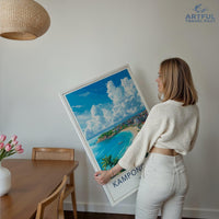Kampong Saom Poster - Cambodia Wall Art