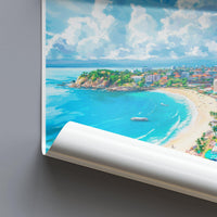 Kampong Saom Poster - Cambodia Wall Art