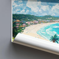 Kampong Saom Poster - Cambodia Wall Art