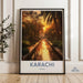 Karachi Poster - Pakistan Wall Art