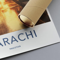 Karachi Poster - Pakistan Wall Art