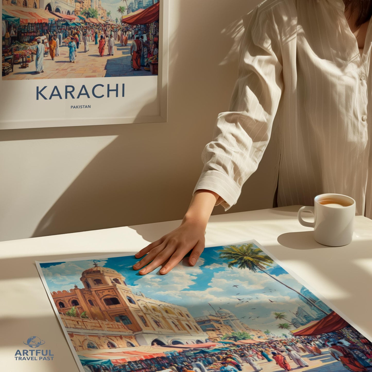 Karachi Poster - Pakistan Wall Art
