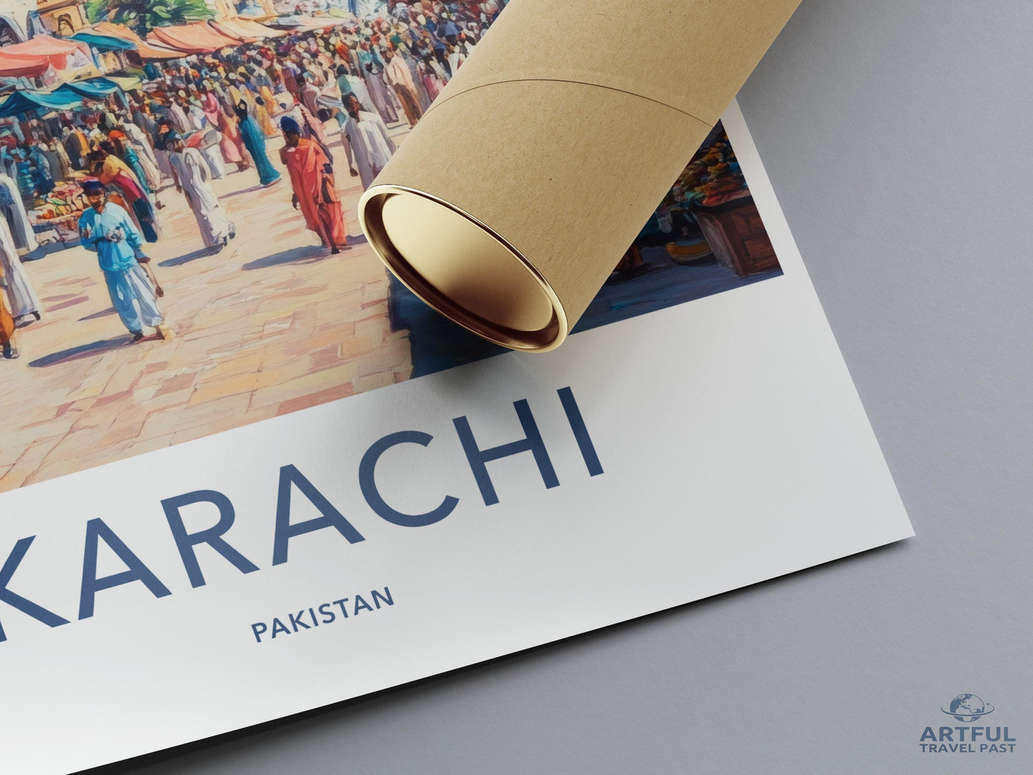 Karachi Poster - Pakistan Wall Art