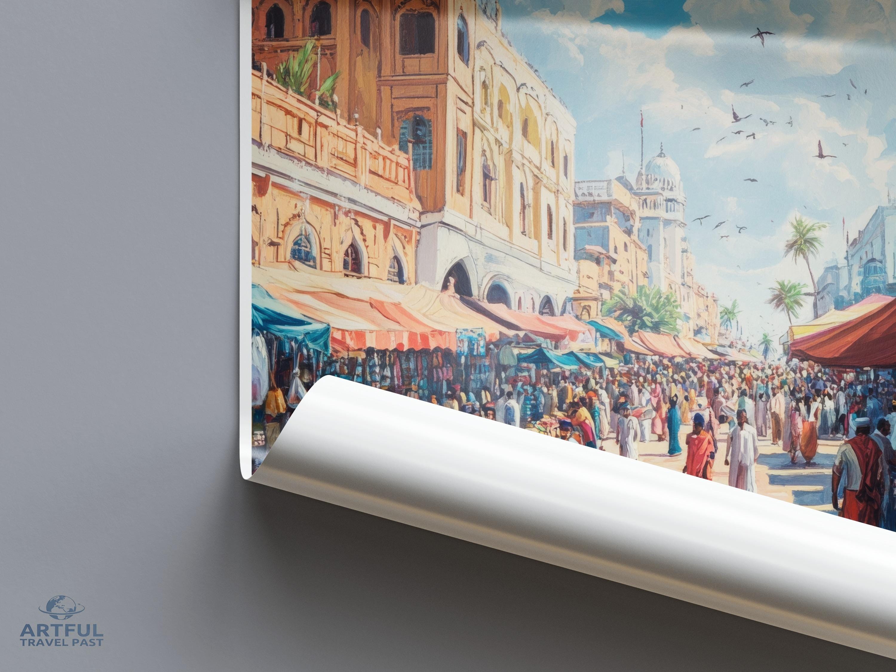 Karachi Poster - Pakistan Wall Art