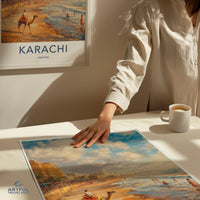 Karachi Poster - Pakistan Wall Art