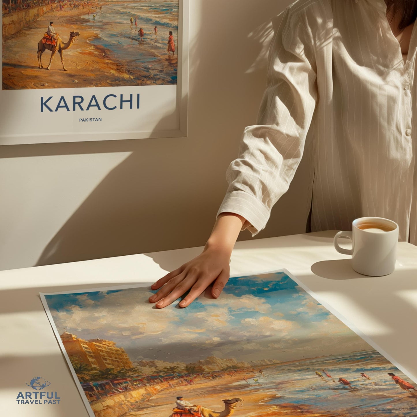 Karachi Poster - Pakistan Wall Art