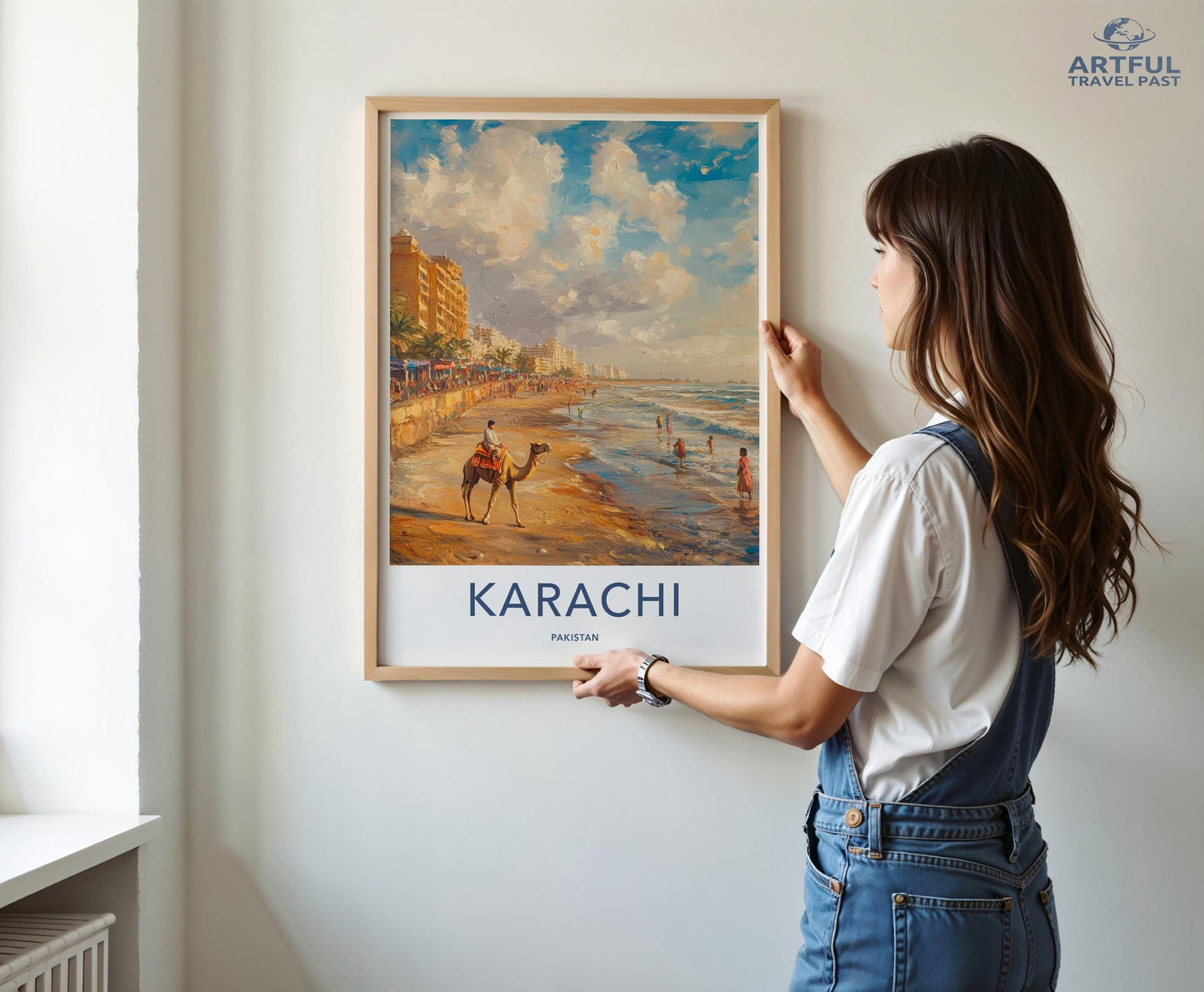 Karachi Poster - Pakistan Wall Art