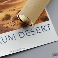 Karakum Poster - Turkmenistan Wall Art