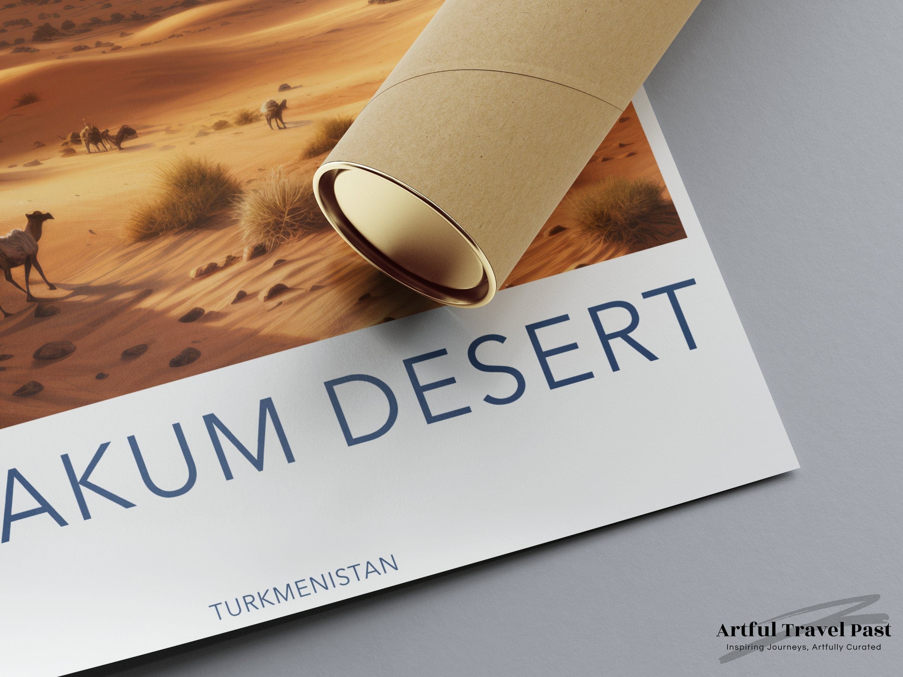Karakum Poster - Turkmenistan Wall Art