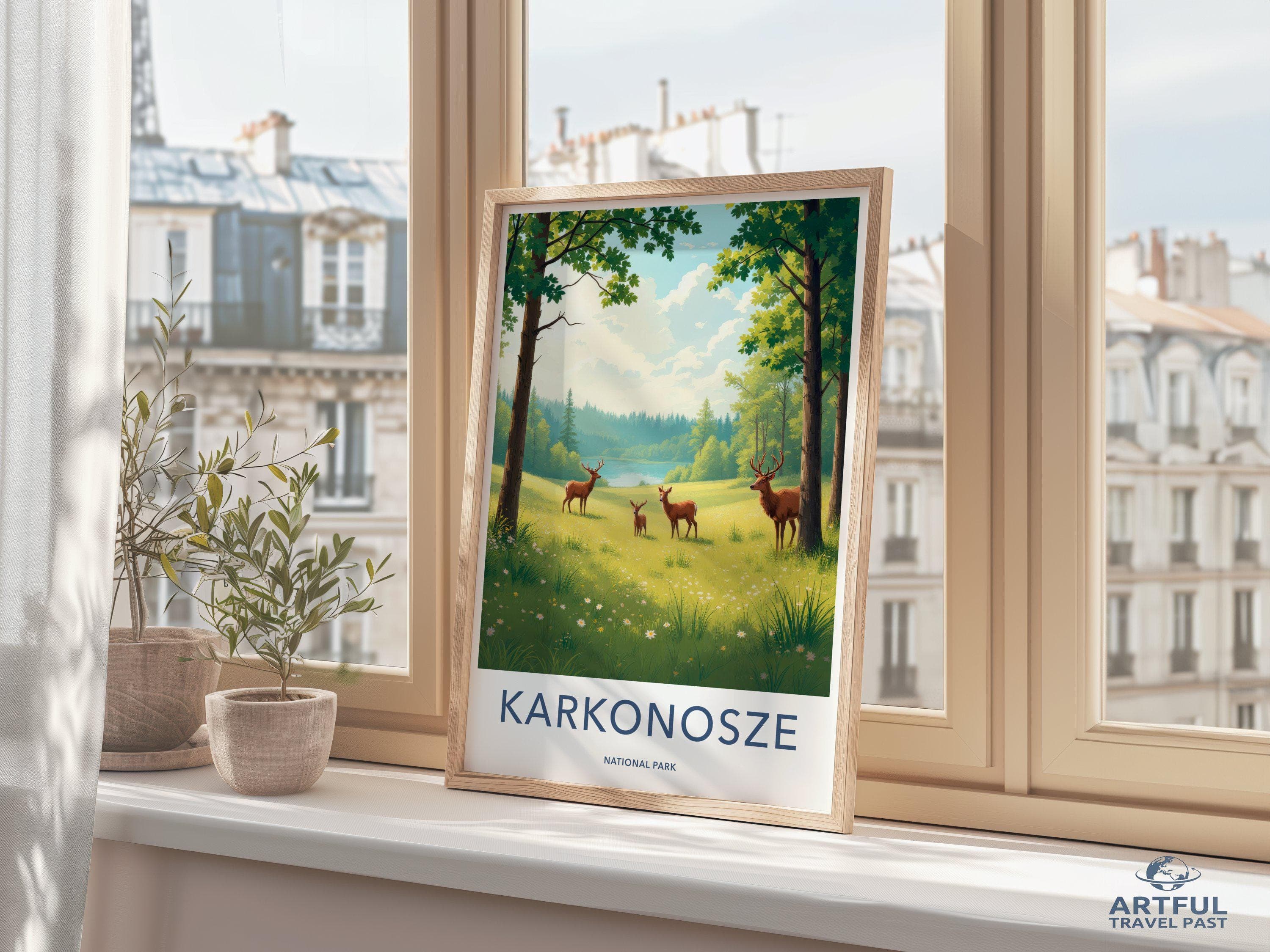 Karkonoski National Park Poster | Poland Wall Art