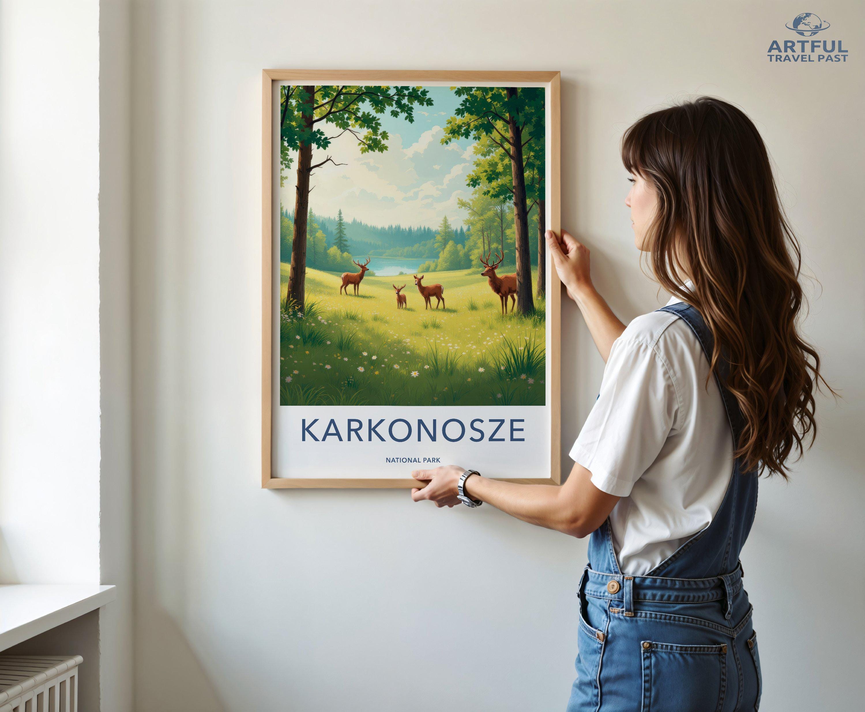 Karkonoski National Park Poster | Poland Wall Art