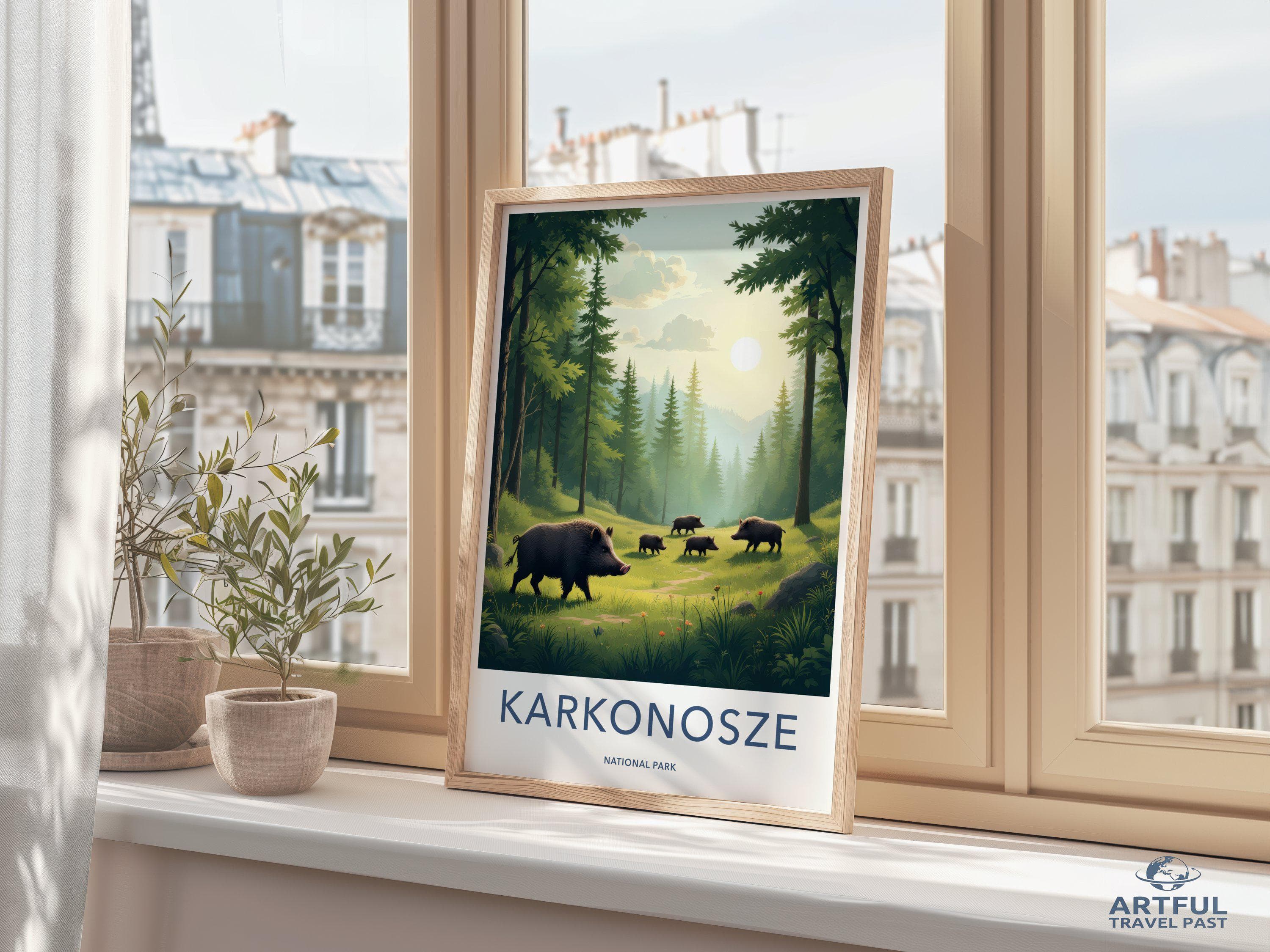 Karkonosze National Park Poster | Poland Wall Art