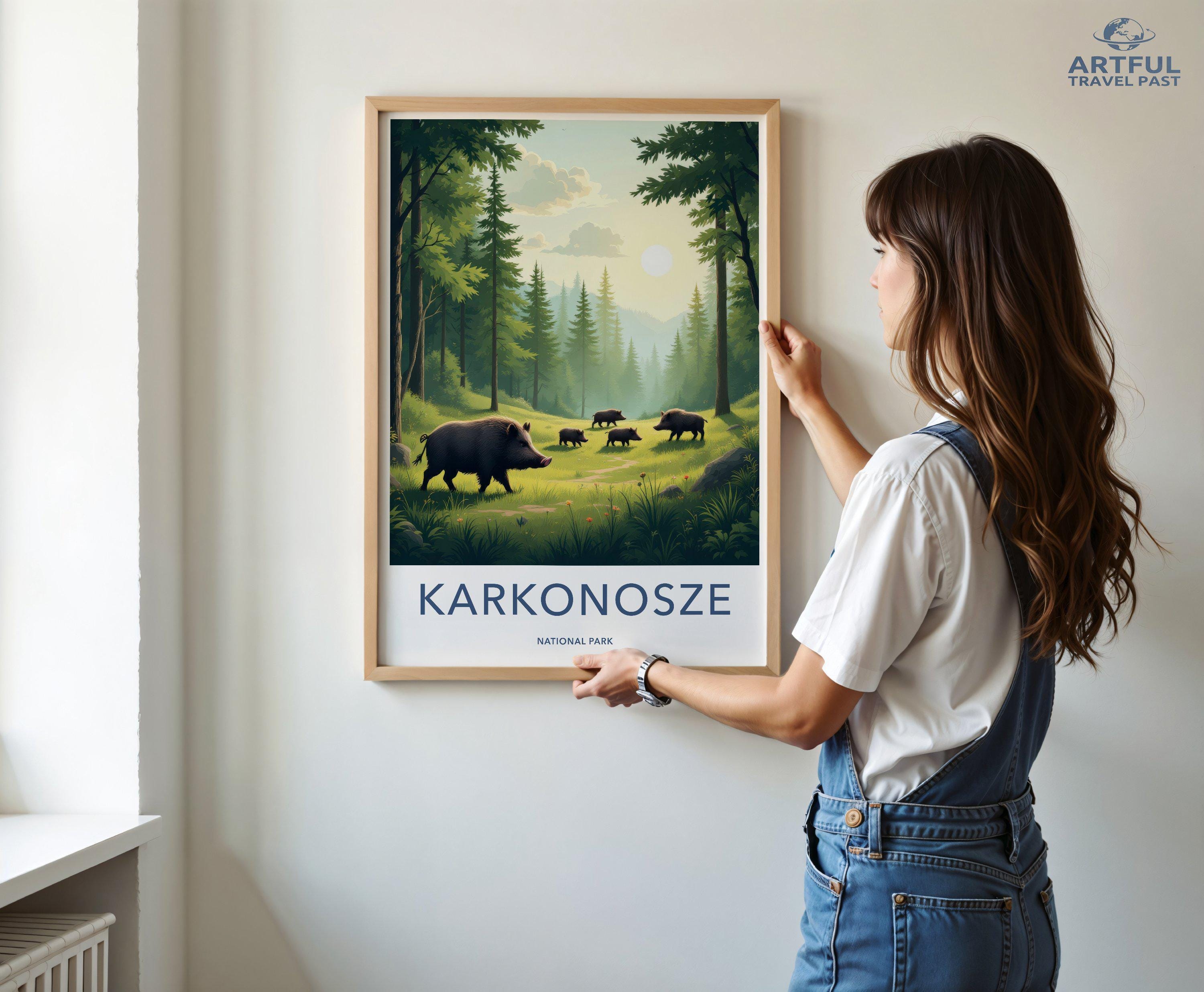 Karkonosze National Park Poster | Poland Wall Art